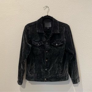 Lucky Brand Tomboy Trucker Jacket Cotton Suede